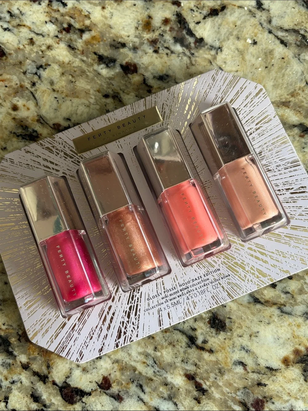 ⚡️❄️Fenty Beauty Glossy Posse Mini Gloss Set